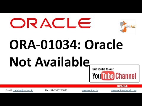 ORA-01034: ORACLE not available [solved] ✅ | ORA 01034 | ORA 27101