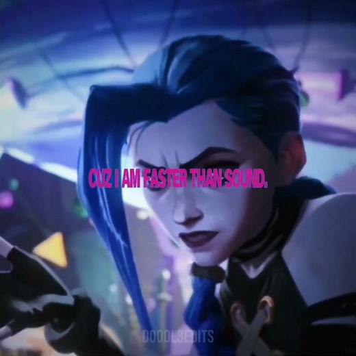 #JINX moving my feet :ｐ #capcut #arcane #edit #jinx