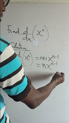Stop Struggling With Differentiation ❌ Learn Power Rule Fast! #maths #diffrentiation
