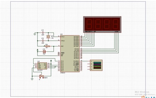 Proteus仿真--基于ADC0832的可调频率波形输出