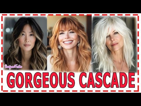 38 Stunning Layered Cascade Hairstyles for Women to Look Fresh