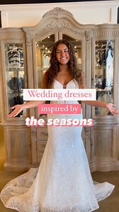 273K views · 1.2K reactions | Summer☀️ Fall Winter❄️ Spring Which season will your wedding day be in?? #weddingdressinspo #weddingdress #bridalgown #sayyestothedress #weddinginspiration #inspiredby #season #summer #fall #winter #spring #weddingday #engaged #bride #bridetobe #weddingplanning | Believe Bride | Facebook