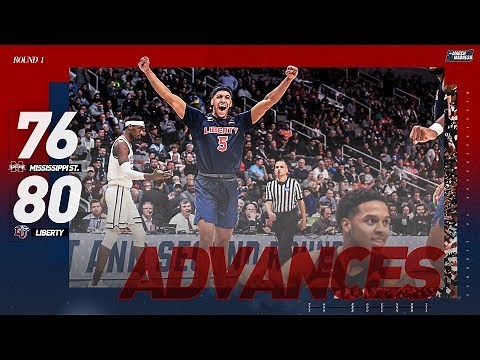 Mississippi State vs. Liberty: First round NCAA tournament extended highlights