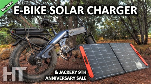 How to charge an electric bike with solar