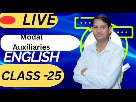 Live English Grammar Class | Modals in English Grammar | Board Exam Special |