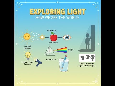 Exploring Light: How We See The World!