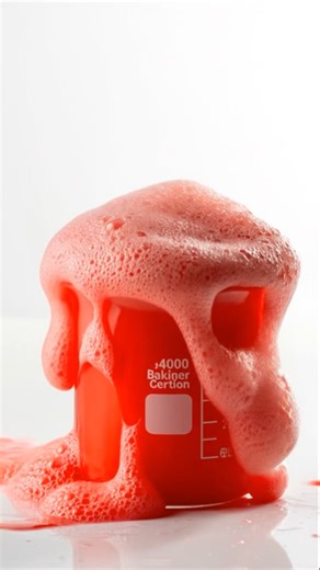 Oddlysatisfying volcano science experiment #shorts #DreamScreenAI