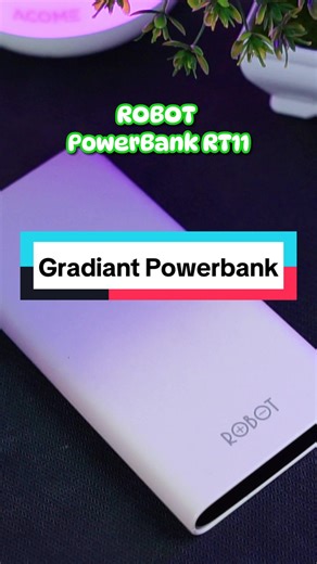 Powerbank Robot RT-11: Fast Charging & 10000mAh Capacity