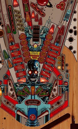 VPE: Terminator 2 - Flippers, Slingshots and Targets