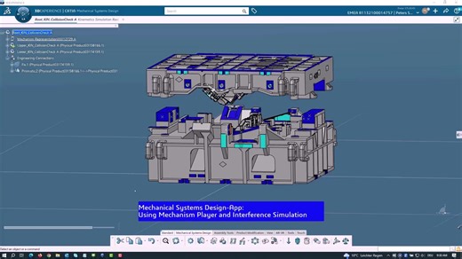 2.5K views · 38 reactions | How to detect clash with CATIA Mechanical Systems Design? Using mechanism player and interface simulation, please comment #3DEXPERIENCE | CATIA | Facebook