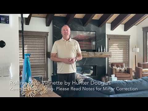 Things to Know About the Rolling Style of the Hunter Douglas Vignette Modern Roman Shades