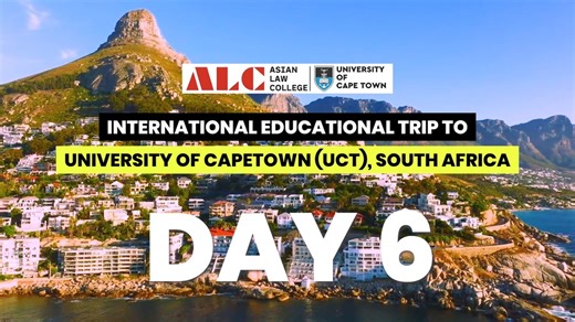 asianlawcollege on Instagram: "Day 6 | Study Trip – University of Cape Town Students of Asian Law College dived into UCT’s vibrant academic vibe, explored cutting-edge learning spaces & soaked in the spirit of one of the world’s top universities. Bonus highlight: A breathtaking visit to the iconic Table Mountain! 💡 A day filled with global learning, inspiration, and unforgettable memories. #internationaleducationtrip #universityofcapetown #UCT #capetown #southafrica #internationallaw #leagalfra