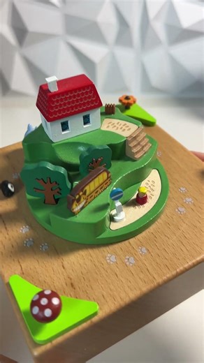 Music box inspired by Ghibli Studio my Neighbor Totoro #ghiblistudio #myneighbortotoro #musicbox