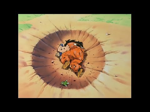 Dragonball Z Kai- Saibamen Kills Yamcha [HD]