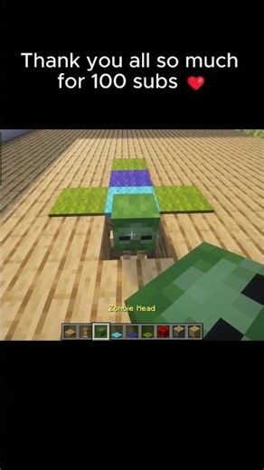 zombie carpet tutorial #minecraft #tutorial #zombie