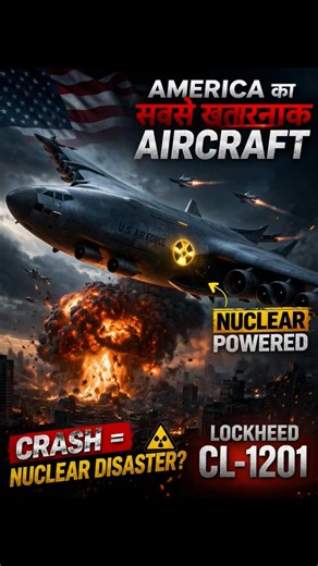 America's Flying Military Base – Lockheed CL-1201 #shorts