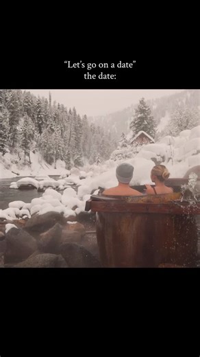 Trey & Tay Poulter | Travel & Lifestyle Creators on Instagram: "A weekend in Stanley, Idaho🤎 follow @tayandtreytravel for more of our adventures + what it’s like traveling the world in our 20s✈️ Last February we took a trip to Stanley Idaho to experience the heavy snow fall and natural hot springs! This one is Boat Box Hot Springs located right next to the Salmon River. It’s a little tricky to get to when there’s a lot of snow but honestly we just thought it made the experience more fun. You ca