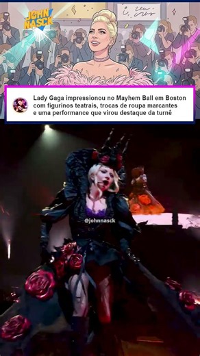 Lady Gaga elevou o padrão dos figurinos no Mayhem Ball! #shorts