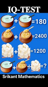 Solve ☘️ #maths #mathematics #mathstutor #mathskills #mathtest #mathchallenge #iqtest #Mindset #puzzle #puzzletime #ouzoud #puzzlechallenge #puzzlegame #PuzzleLovers #fblifestyle Follow Srikant Mathematics, Hazaribag | Srikant Mathematics, Hazaribag