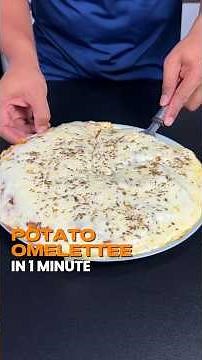 Potato Omelette in 1 Minute | Daily Recipe