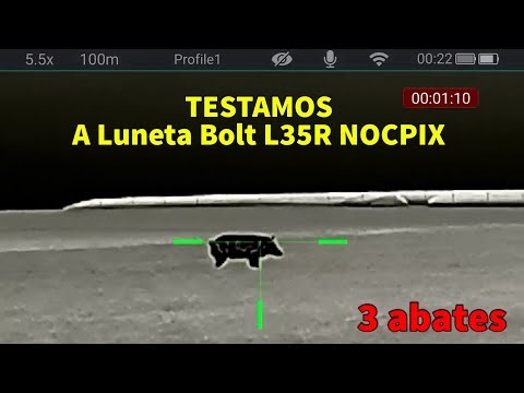 Nighttime Wild Boar Hunt with Thermal Device | Bolt L35R Scope + Lumi H35 | Responsible Management