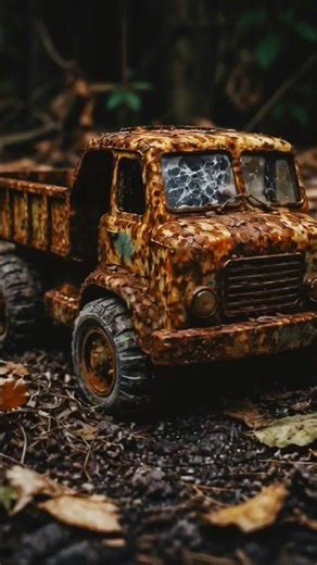 Rust removing mini truck #asmr #shorts