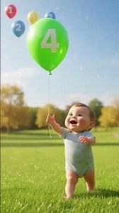 “Baby Kid Balloon Fun |🎈✨ Counting Balloons 1 to 10 | 3D Learning Video”#sorts#viral🎈✨