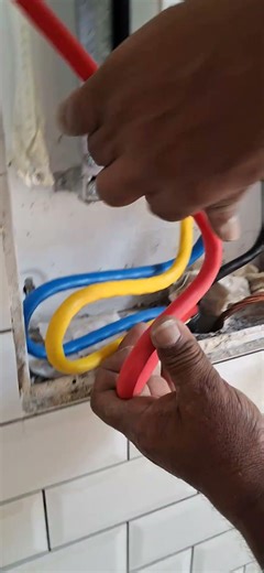 How to make wiring from.main panel board📌 #youtube #electrical #wiring #panelboard