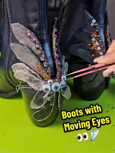 Create Googly-Eyed Seraphim Boots for Fun and Self-Care