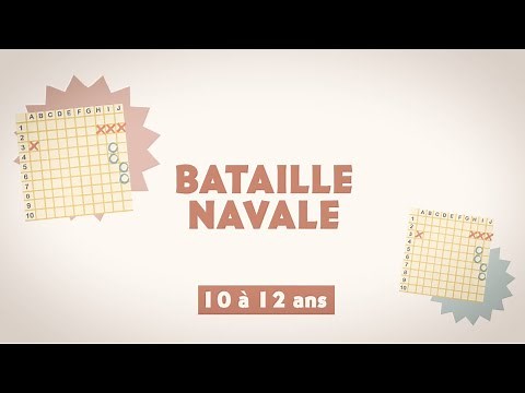 BATAILLE NAVALE - Cahier d'activités pour s'amuser avec les enfants