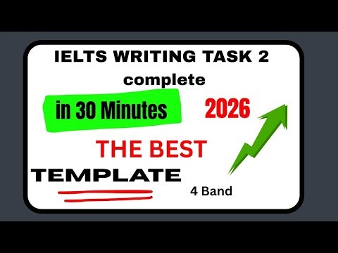 IELTS Writing Task 2 Advantages & Disadvantages TEMPLATE// Ielts writing tips 2026