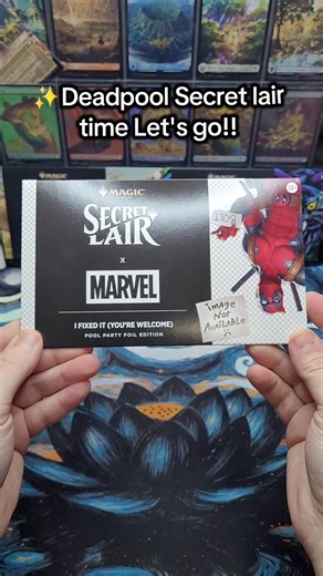 ✨️Deadpool, you're welcome (i fixed it). Secret lair Pool party Edition #mtg #nevergiveup #tcg