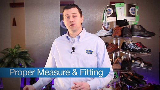 Measuring & Fitting: Dr. Comfort Shoes