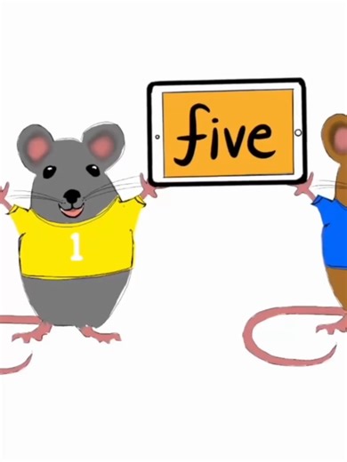 Five Little Mice | Funny Counting Song for Kids with Cheese & Devices! Meet five little mice who just can’t stop playing on their devices—until one by one, they discover something way more delicious… a massive wheel of cheese! This playful twist on a counting song helps kids with numbers while encouraging screen-free fun and curiosity.