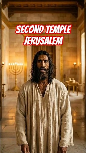 We Rebuilt the Second Temple… Then Followed Him Into Jerusalem