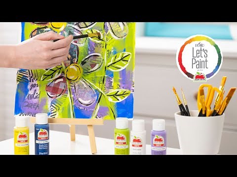 Let's Paint Art Lessons - Mixed Media