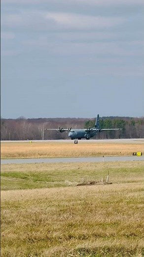C-130J Hercules Touch & Go — Not a Bad Office View!
