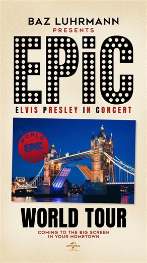 Baz Luhrmann presents Elvis's world tour! See it exclusively in IMAX now and cinemas everywhere on February 27. #EPiCMovie #Elvis #ElvisPresley #BazLuhrmann | Universal Pictures