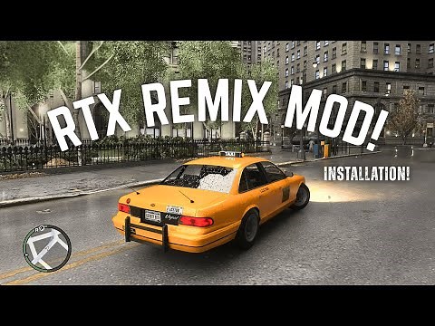 GTA IV – How to Instal RTX REMIX (Path-Tracing) Mod - Any GPU