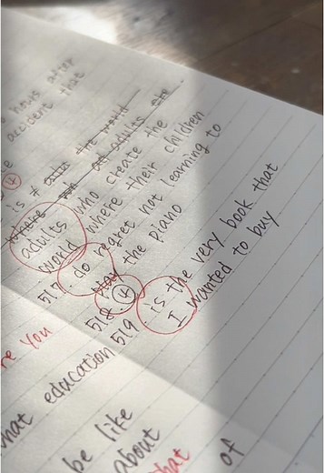 日が差し込む部屋で一緒に勉強しませんか？🌇（カット少なめ）#勉強垢 #02 #大学生 #勉強 #study #asmr #筆記音 #studywithme