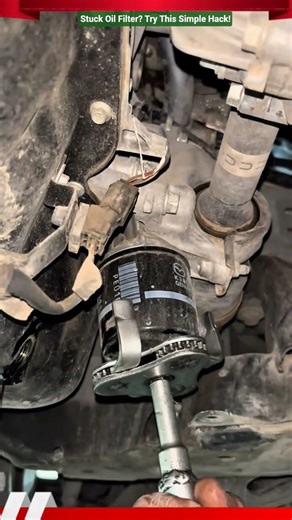 Stuck Oil Filter? Try This Simple Hack! #shorts #brakesystem #mechanic