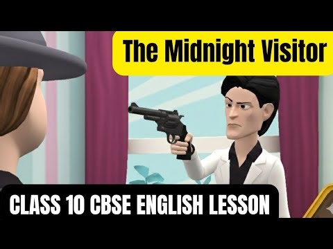 The Midnight Visitor Class 10 FULL ANIMATION Footprints Without Feet