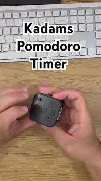 Quick Review of Kadams Pomodoro Timer #timer #pomodoro #device #productivity #digital #work #watch