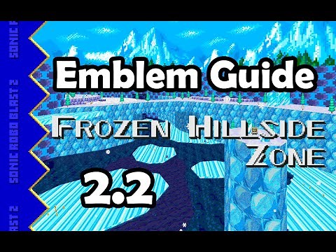 SRB2 Emblem Locations - Frozen Hillside Zone (2.2)