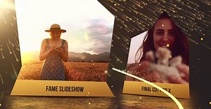 Fame Slideshow Final Cut Pro X template - TemplateMonster
