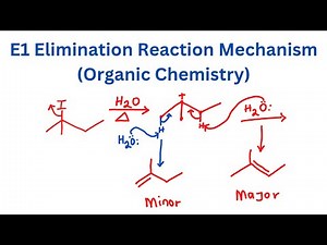 E1 Elimination Reaction Mechanism (Organic Chemistry)