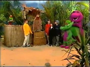 Barney - Sailing to Magical Island (Hebrew)