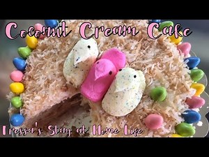 Southern Coconut Cream Cake from Scratch