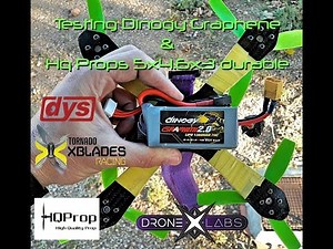 Testing Hq props durable 5x4.6x3 and Dinogy Graphene by Dani Pacha