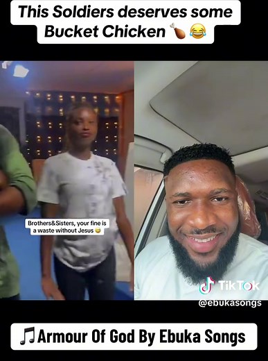 Soldiers Singing Gospel Duet 'Armour Of God' by Ebuka Songs
